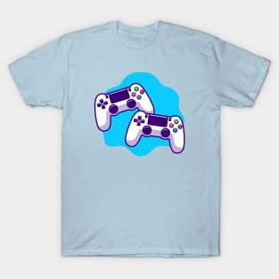 Game Controller Cartoon T-Shirt